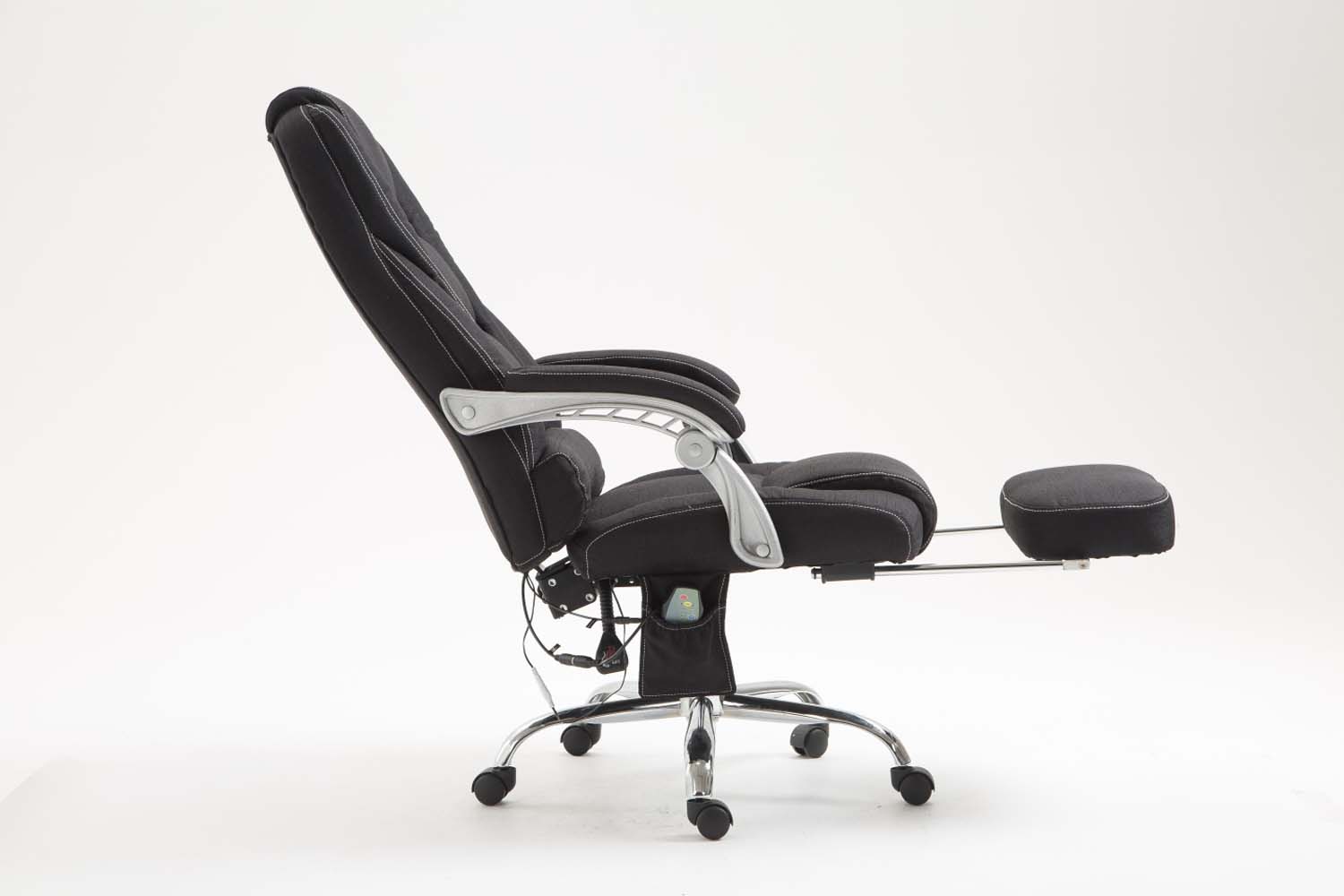 Kontorstol Pacific - Massage - Stof - Sort - Billede 4