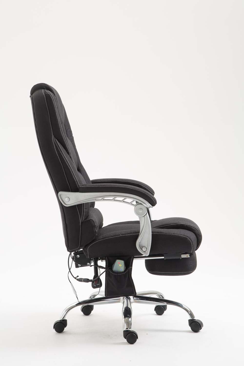 Kontorstol Pacific - Massage - Stof - Sort - Billede 5