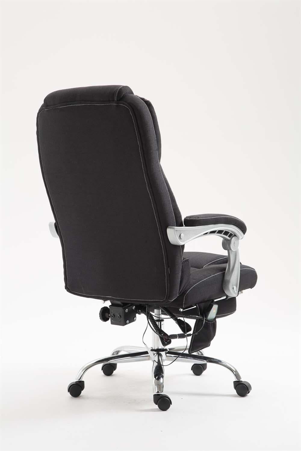 Kontorstol Pacific - Massage - Stof - Sort - Billede 7