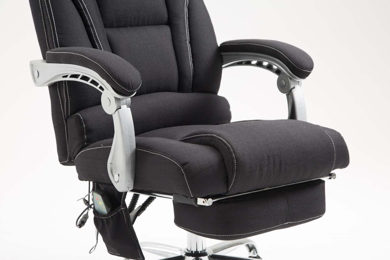 Kontorstol Pacific - Massage - Stof - Sort - Billede 9