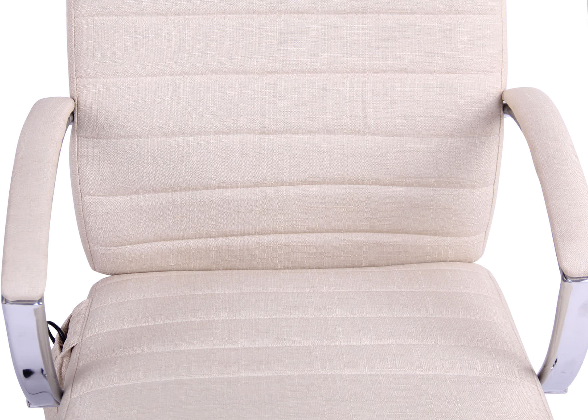 Kontorstol Valais - Massage - Stof - Creme - Billede 7