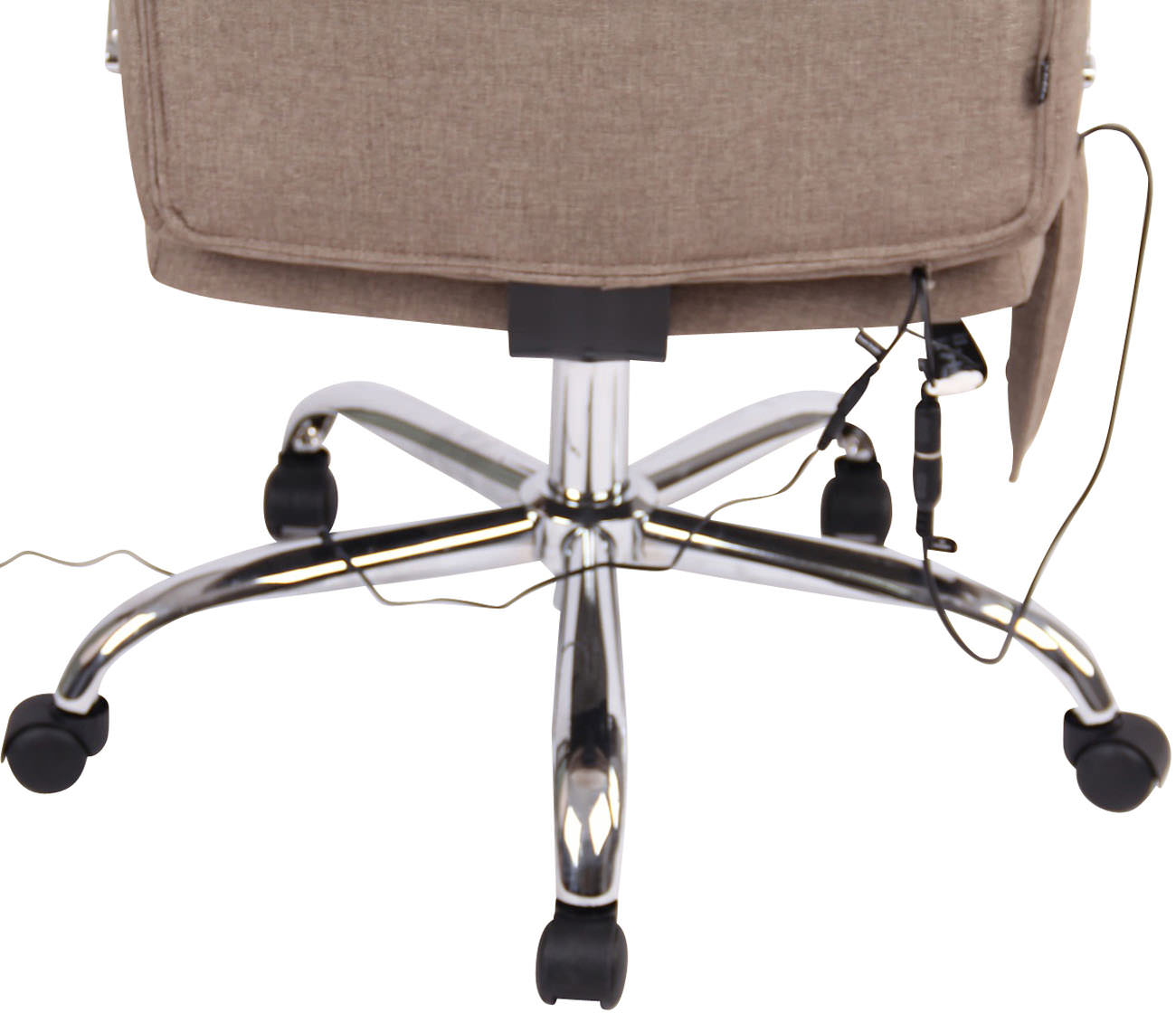 Kontorstol Valais - Massage - Stof - Taupe - Billede 9