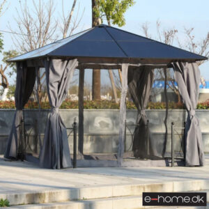 Havepavillon - 3x3 - pc-tag - Sort - 84C-171 - e-home_TITEL