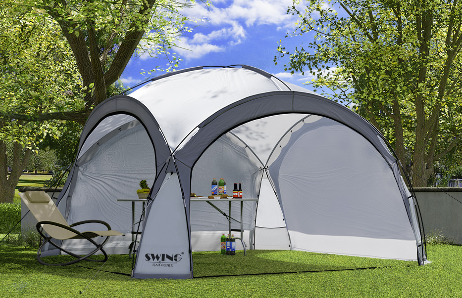 LED Event pavillon – XXL – DomeShelter - Lyserød - Billede 5