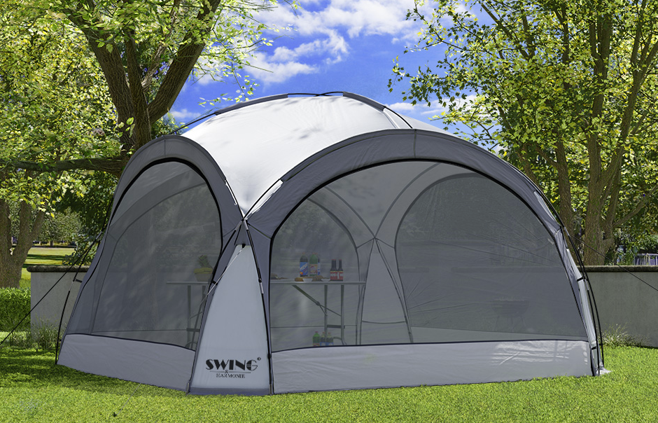 LED Event pavillon – XXL – DomeShelter - Lyserød - Billede 6