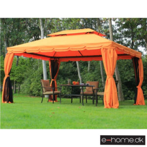 Luksuspavillon med dobbelt tag - 3x4 m - Orange - 01-0870 - e-home_TITEL