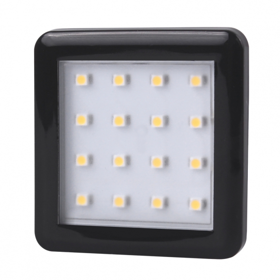 SQUARE 2 LED 1,5W SORT NEUTRAL - Billede 5