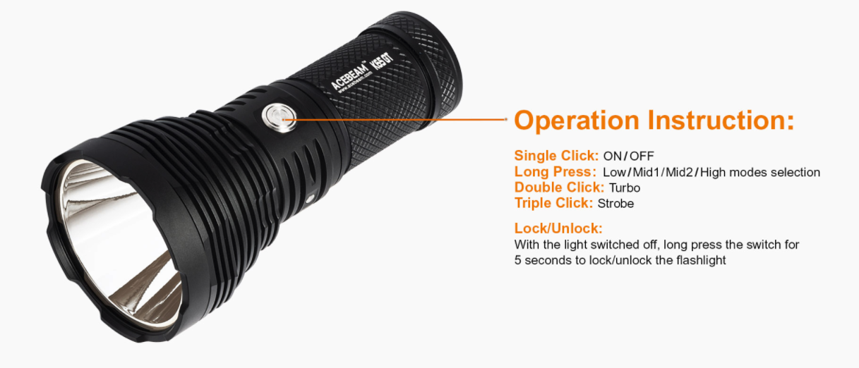 Acebeam K65 GT - Billede 7