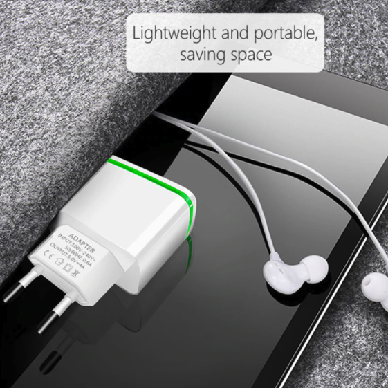Universal 4xUSB opladeradapter - Hvid - Billede 3
