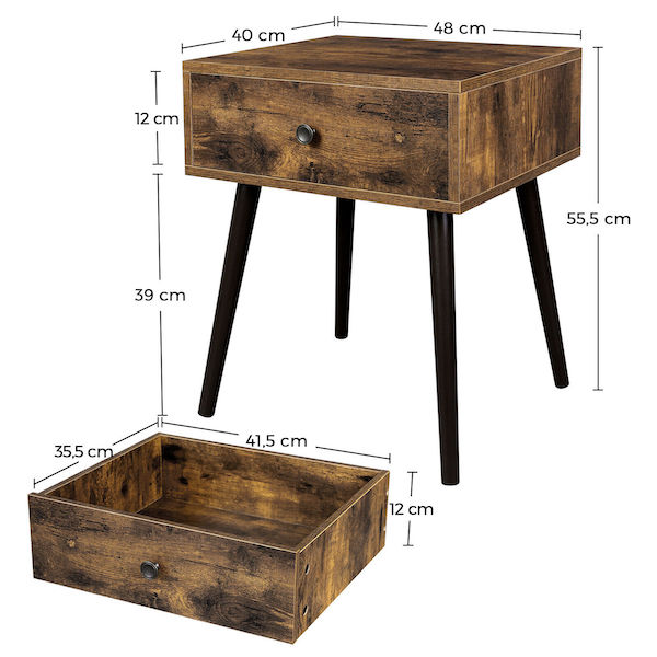 Sengebord model Sophia - Billede 10