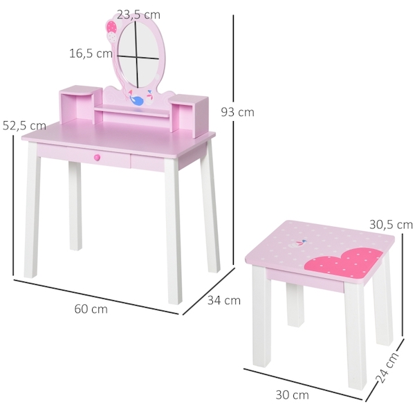 Sminkebord model Balloon - Billede 7