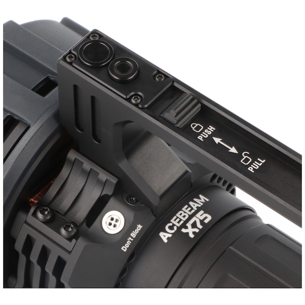 AceBeam X75 CREE XHP 70.3 LED 67.000 lumen - Billede 6