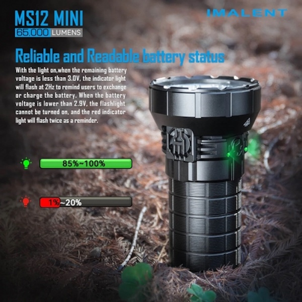 IMALENT MS12 MINI 65000 Lumen - Billede 7