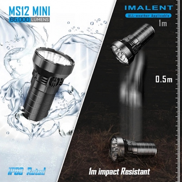 IMALENT MS12 MINI 65000 Lumen - Billede 11