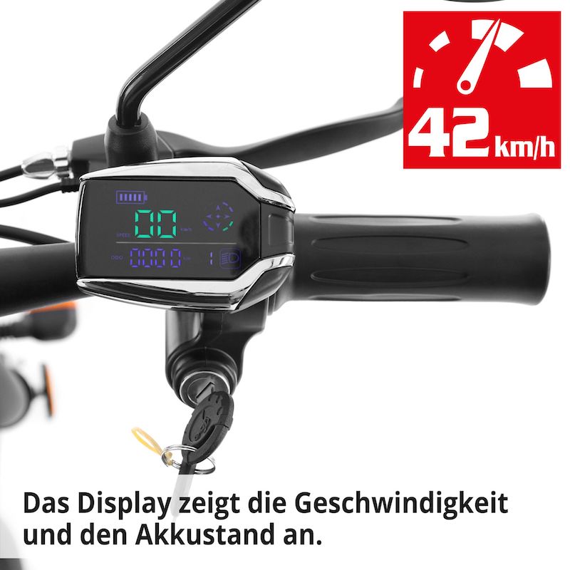 E-Scooter Cocis Mini Black - Billede 5
