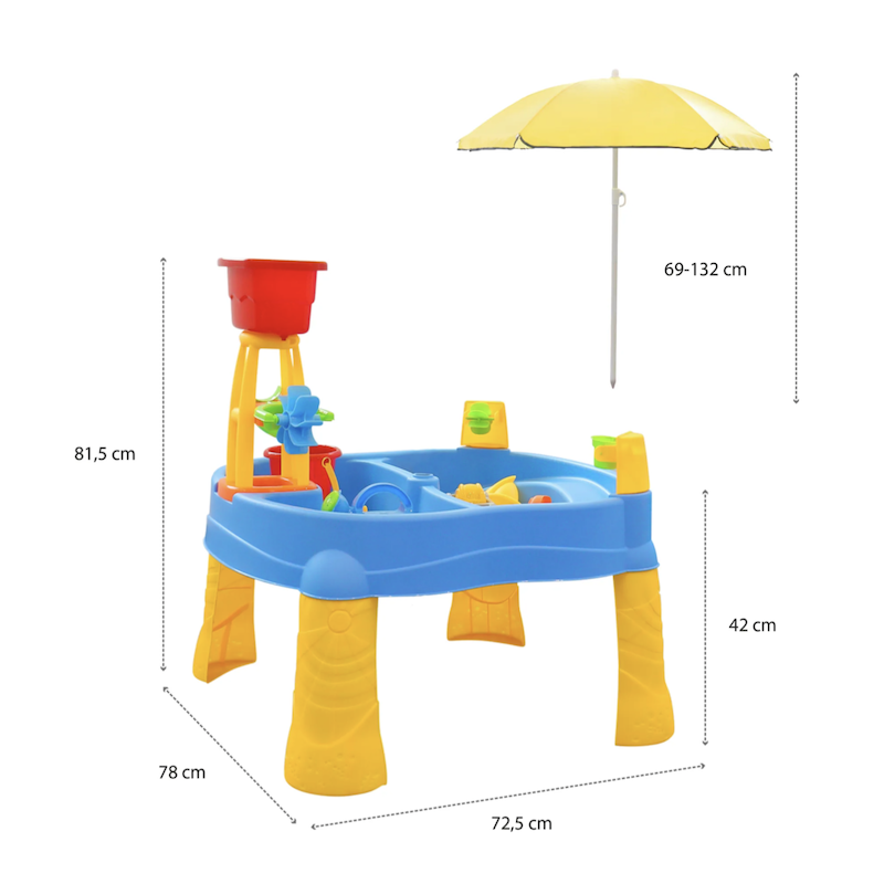 “Sunny Aqua Explorer” legebord - Billede 5