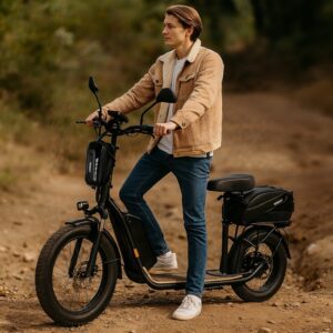 VIRON XI-1500 el-scooter – 45 km:t, op til 50 km