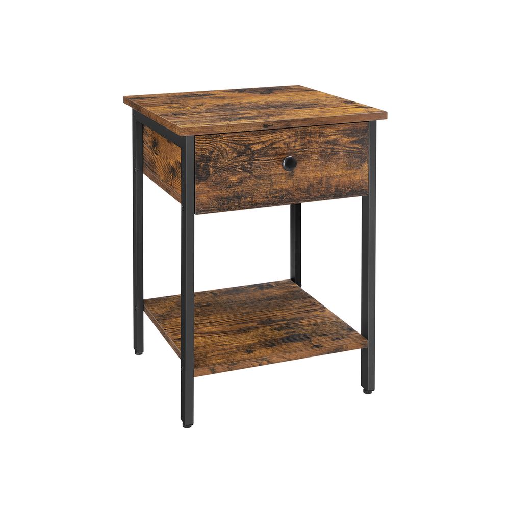 Natbord med skuffe i vintage stil - Billede 4