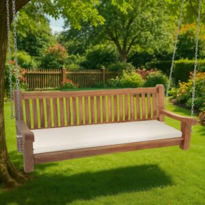 Gyngebænk Joyce V2, 180 cm, teaktræ+hynde