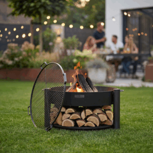 MONTANA 80 cm bålfad med 80 cm rist